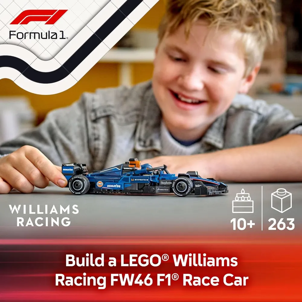 LEGO SPEED CHAMPIONS WILLIAMS RACING FW46