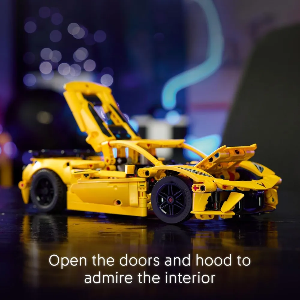 Lego Technic Chevrolet Corvette Stingray, kit de coche a escala para niños