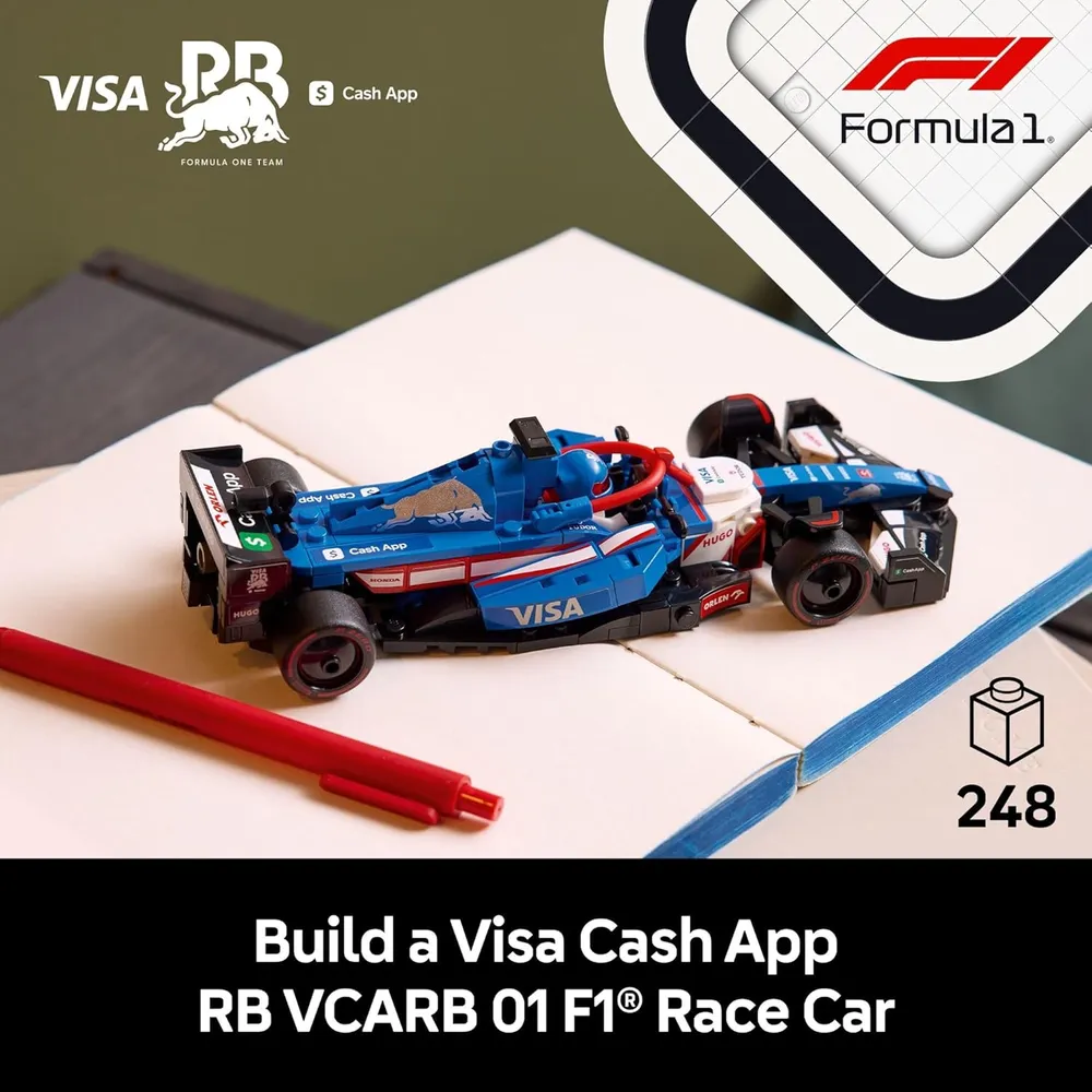 LEGO SPEED CHAMPIONS VISA CASH APP RB VCARB 01
