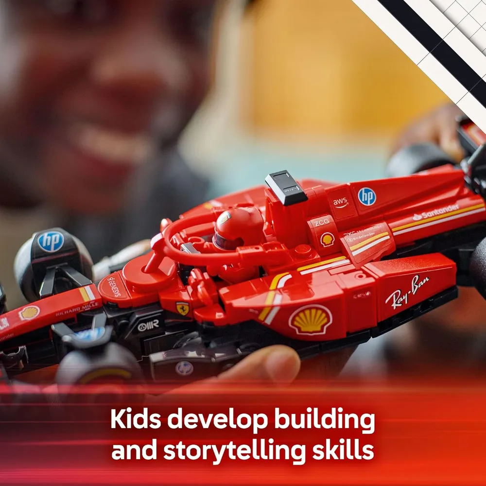 LEGO SPEED CHAMPIONS FERRARI SF-24 F1 COCHE DE JUGUETE