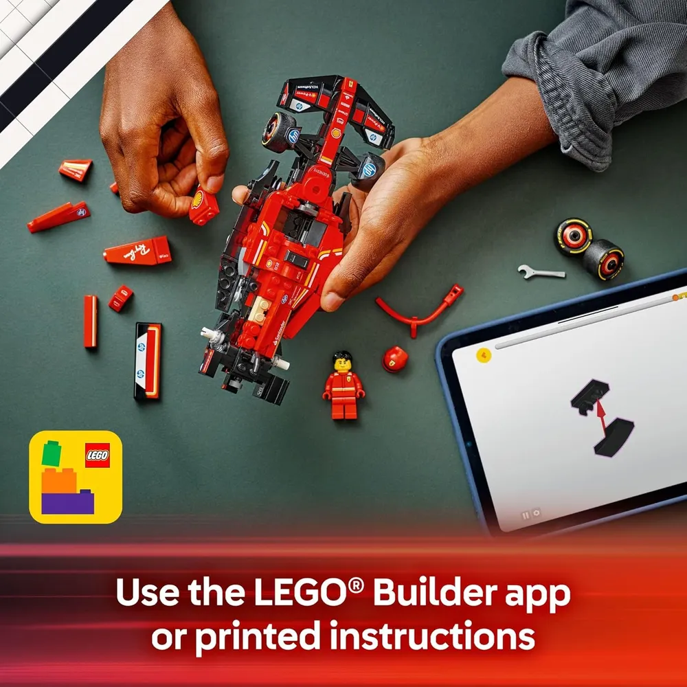 LEGO SPEED CHAMPIONS FERRARI SF-24 F1 COCHE DE JUGUETE