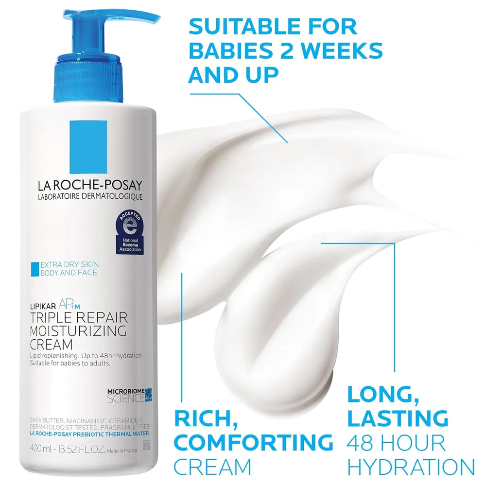 SET LA ROCHE-POSAY LIPIKAR AP+M CREMA CORPORAL+ LIPIKAR AP+M LIMPIADOR 2 PZS