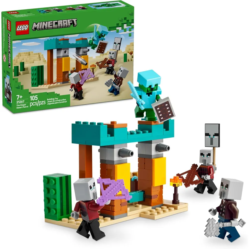 LEGO MINECRAFT PATRULLA DEL DESIERTO DE LOS SAQUEADORES