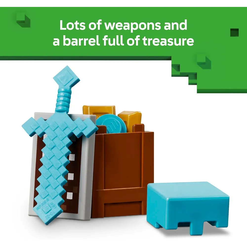 LEGO MINECRAFT PATRULLA DEL DESIERTO DE LOS SAQUEADORES
