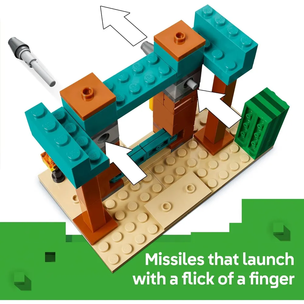 LEGO MINECRAFT PATRULLA DEL DESIERTO DE LOS SAQUEADORES