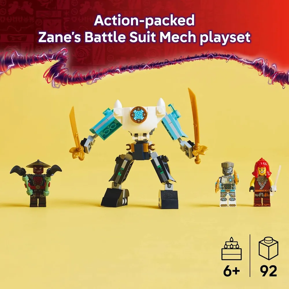 b0dj17cr8w_1_webp.webp Lego Ninjago Traje de batalla mecánico de Zane, set de construcción para niños