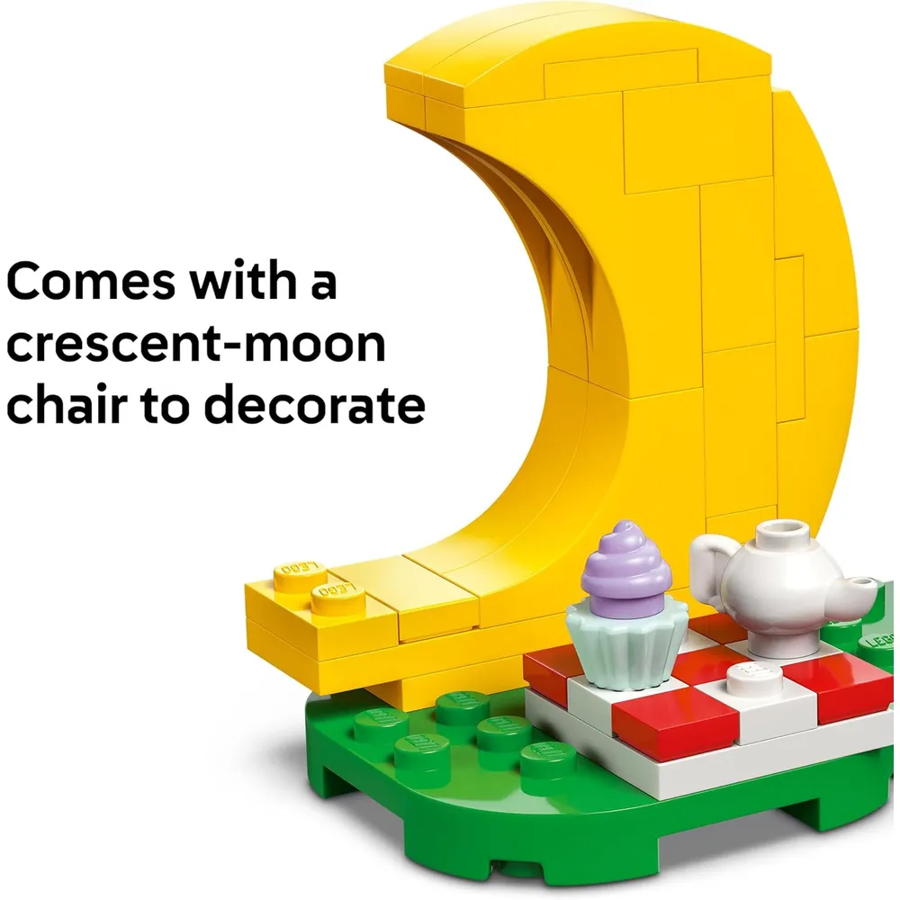 Lego Animal Crossing Observación de estrellas con Celeste, set de construcción