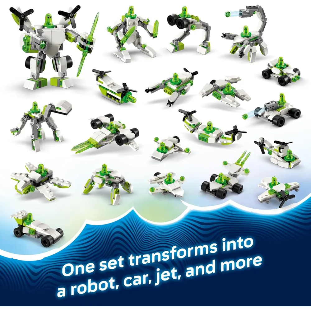 Lego Dreamzzz Z-Blob Aventuras con robots y vehículos, kit de construcción para niños
