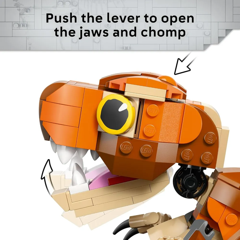 Lego Jurassic World Little Eatie T-Rex, juguete de dinosaurio para niños