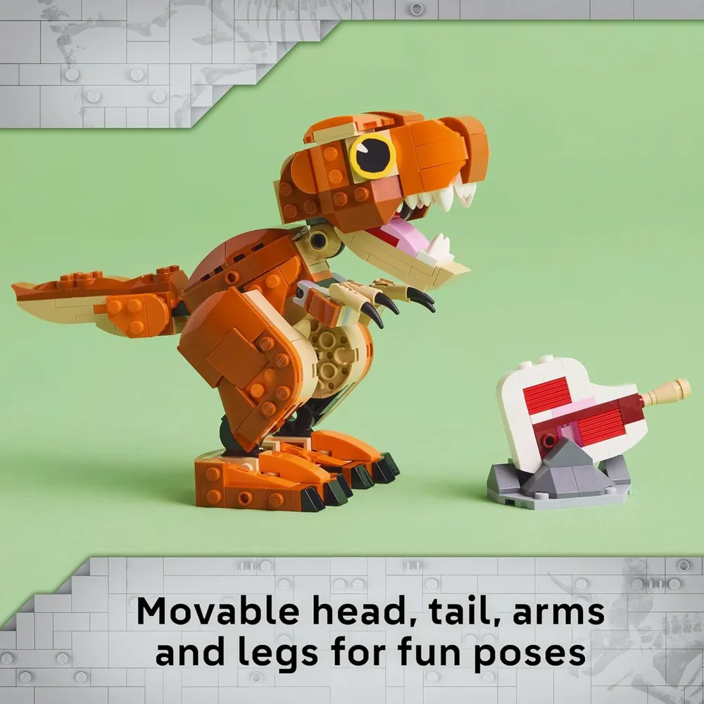 Lego Jurassic World Little Eatie T-Rex, juguete de dinosaurio para niños