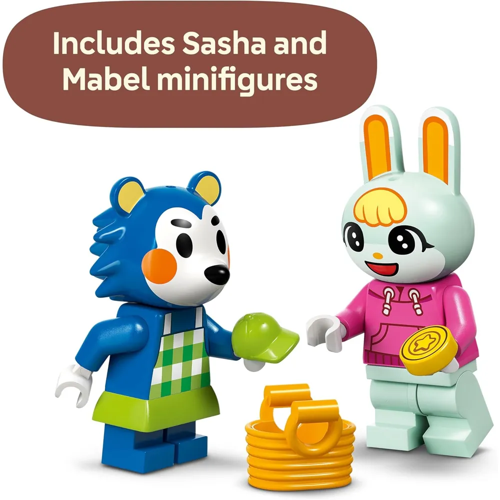 Lego Animal Crossing Tienda de ropa de las Hermanas Able, set de construcción
