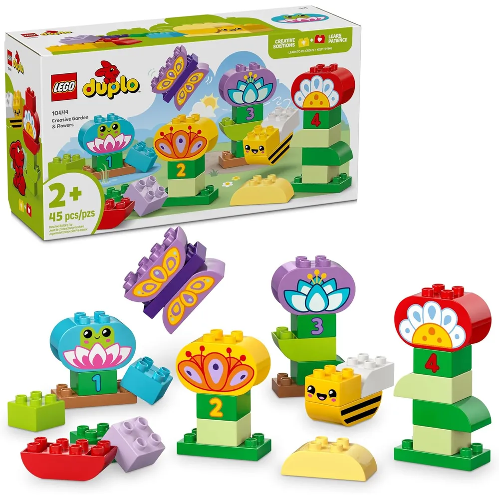 LEGO DUPLO TOWN JARDÍN Y FLORES CREATIVAS