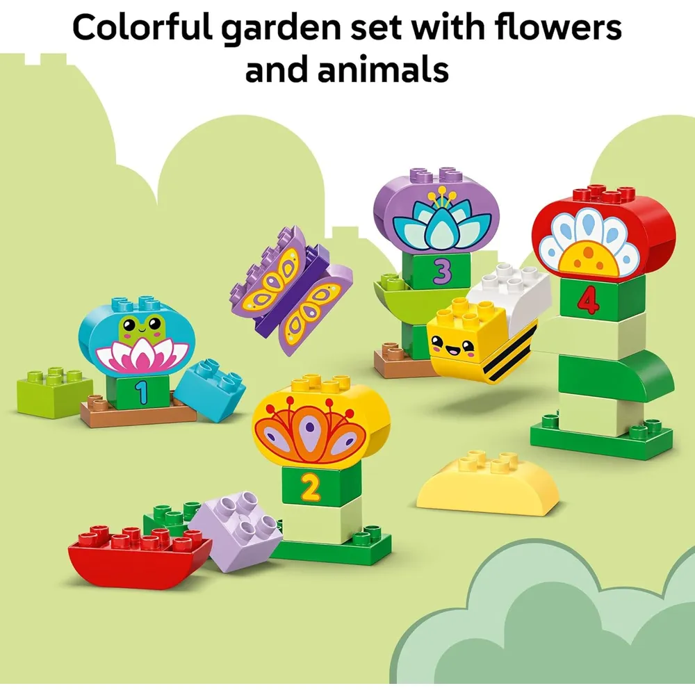 LEGO DUPLO TOWN JARDÍN Y FLORES CREATIVAS