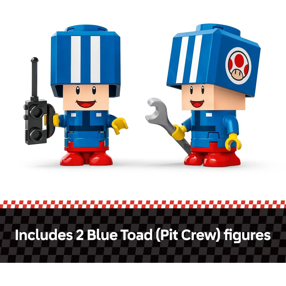 Lego Super Mario Garaje de Toad Mario Kart, set de construcción