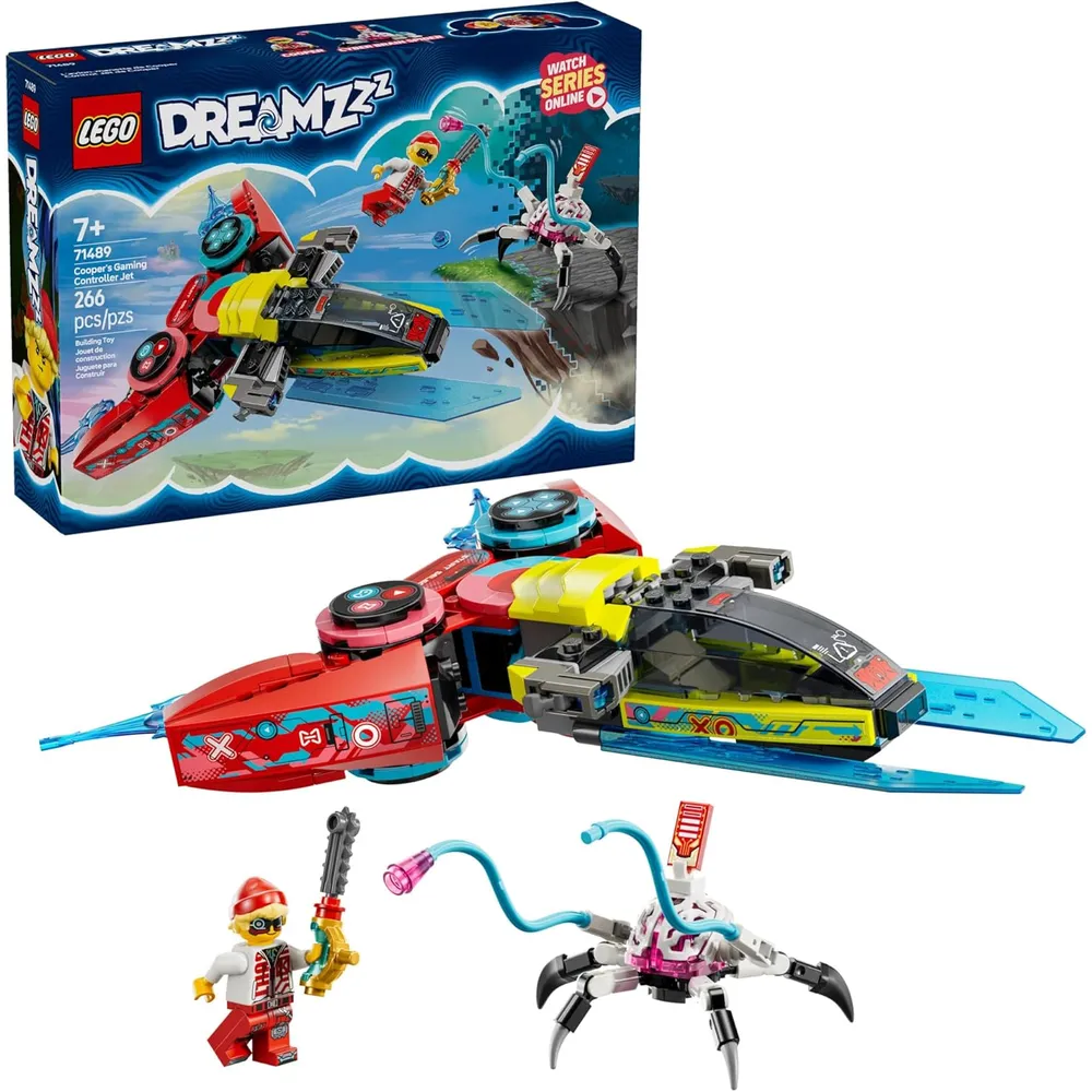 Lego Dreamzzz Avión de Cooper con mando, set de construcción