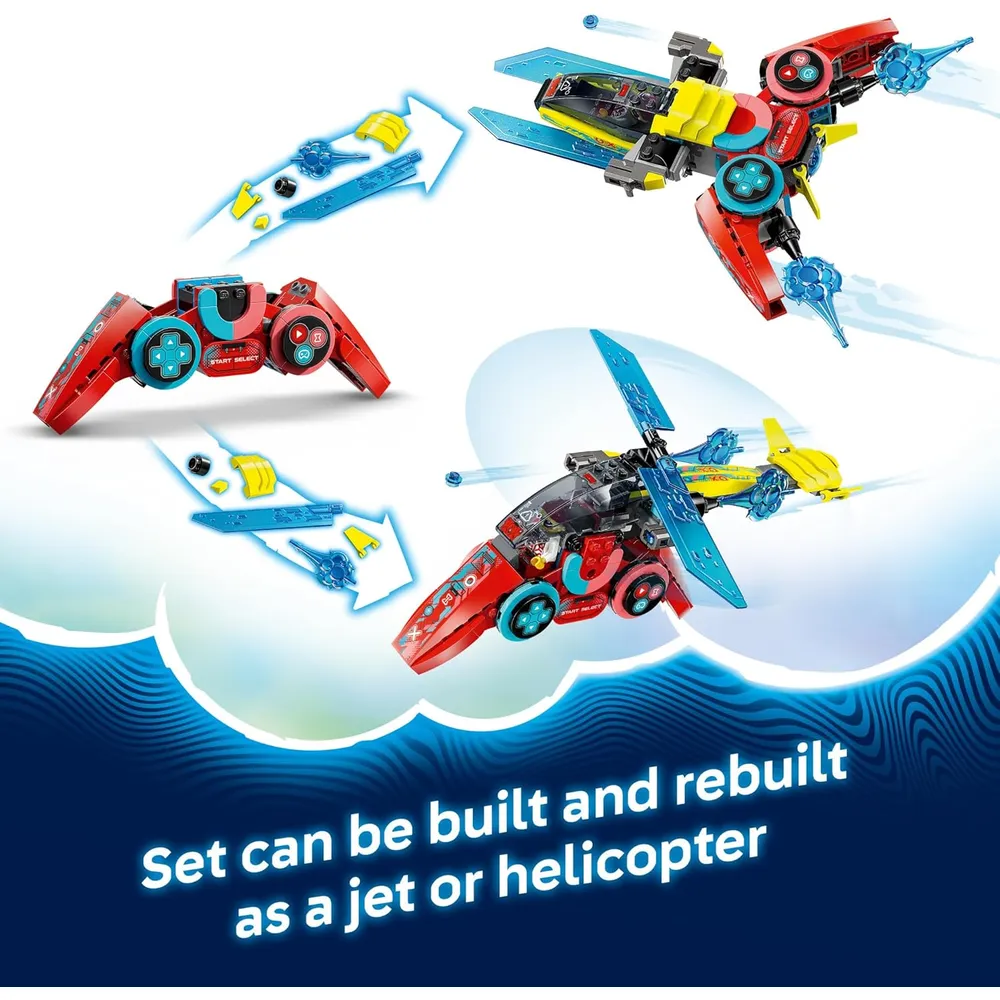 Lego Dreamzzz Avión de Cooper con mando, set de construcción