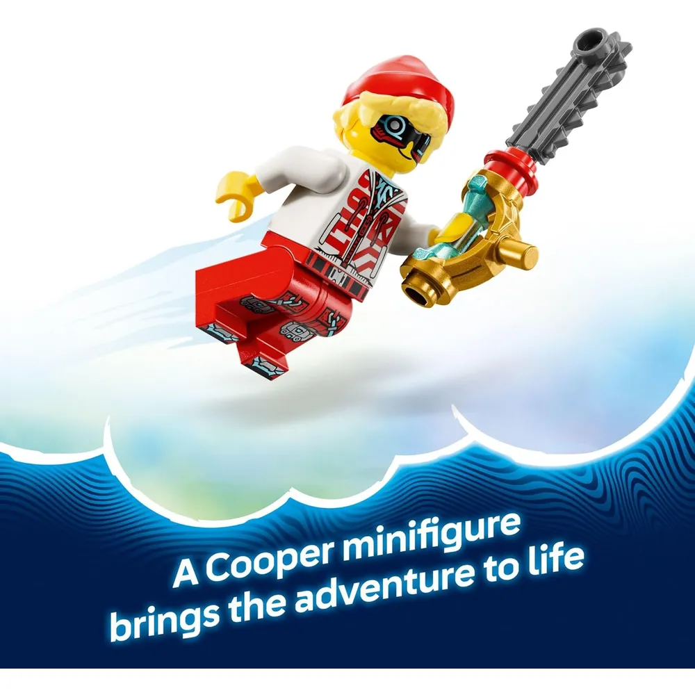 Lego Dreamzzz Avión de Cooper con mando, set de construcción