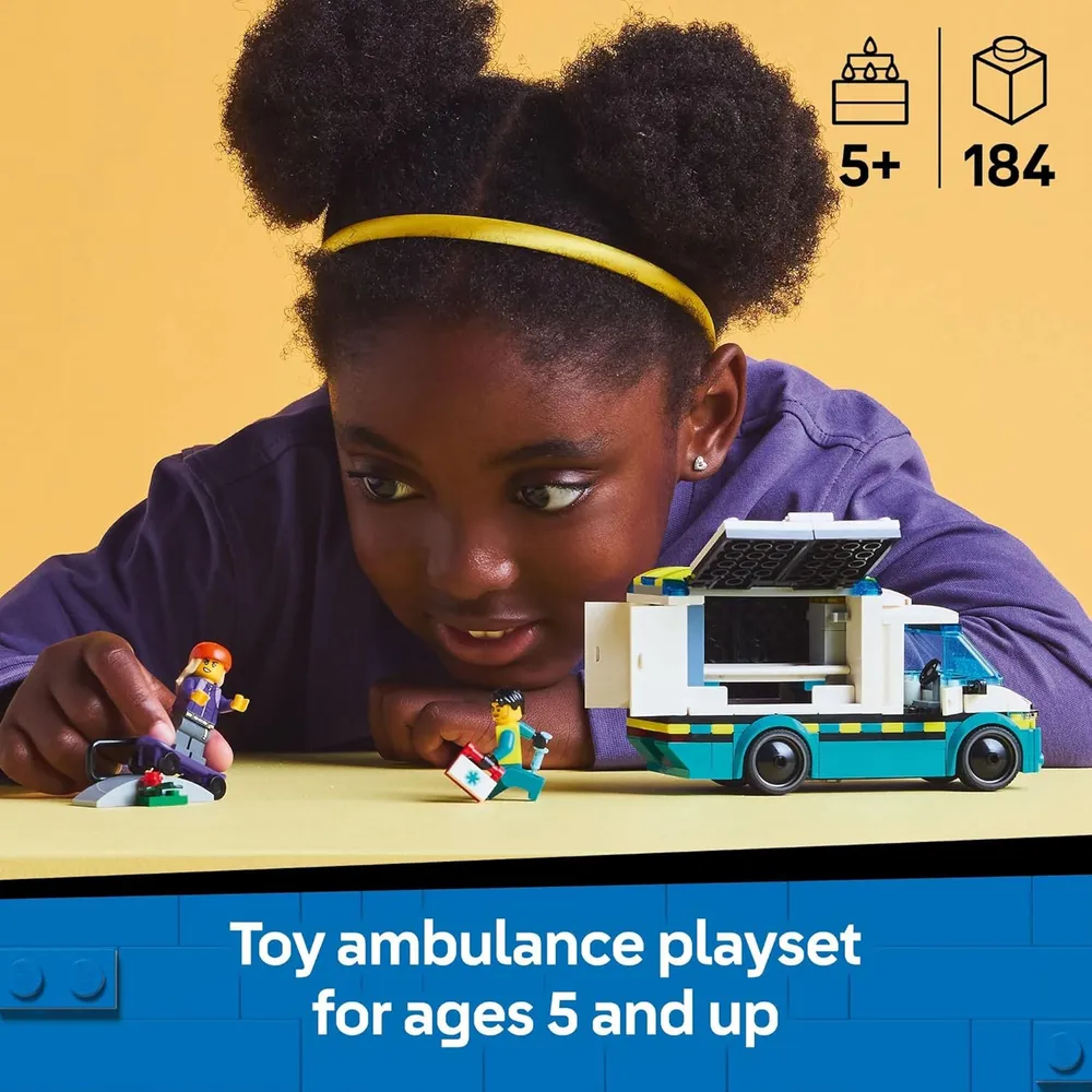 b0dj18g28j_1_webp.webp Lego City Ambulancia de emergencia, juguete sensorial de construcción