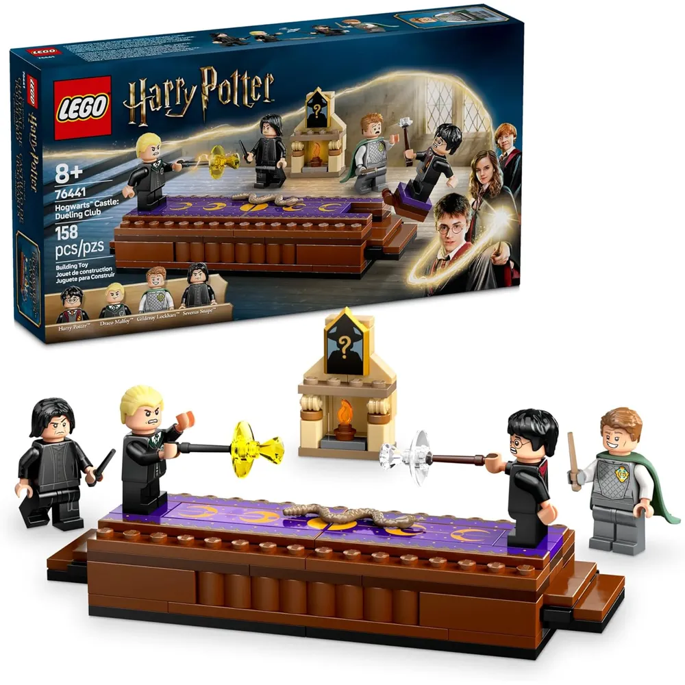 Lego Harry Potter Castillo de Hogwarts Club de Duelos, juguete de construcción