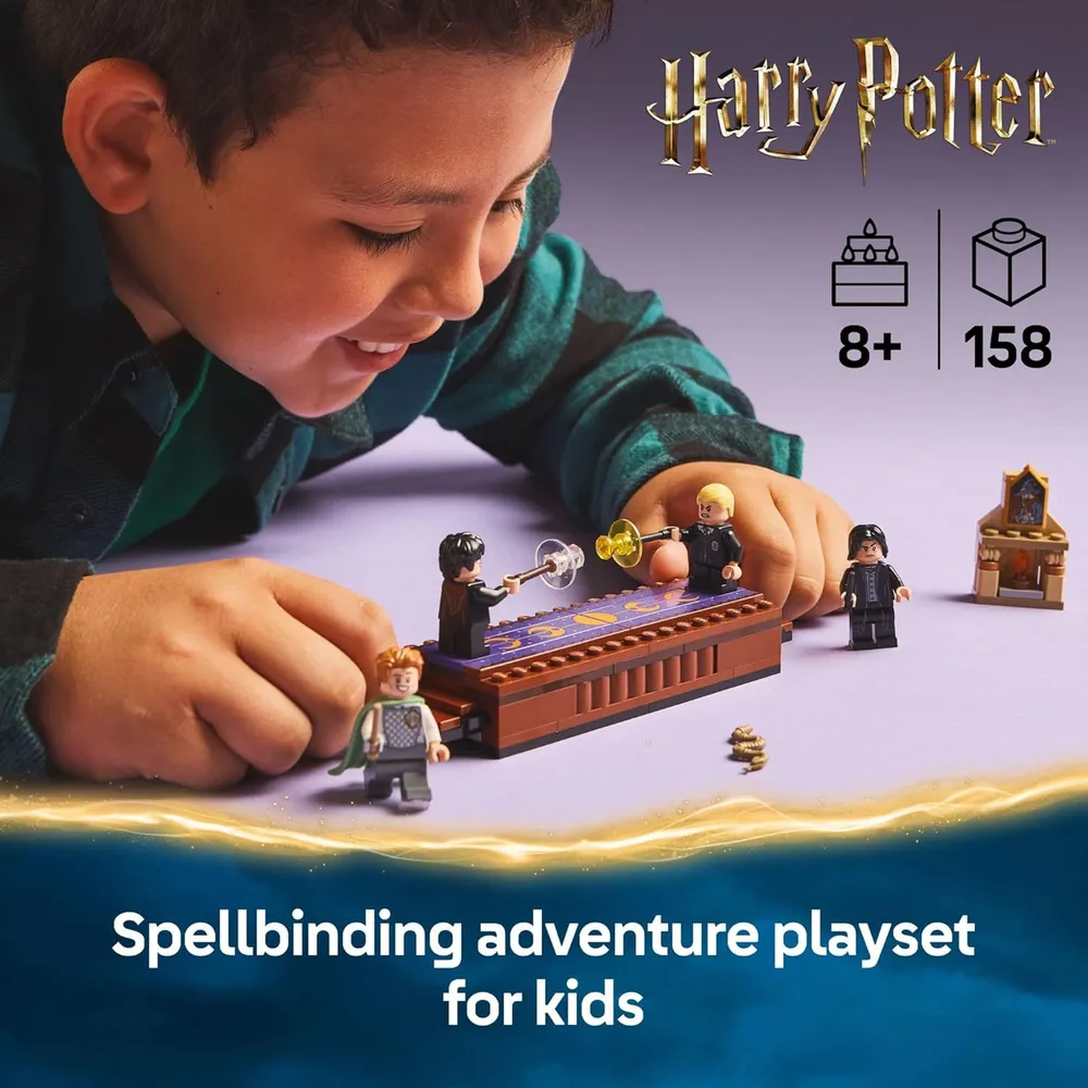 Lego Harry Potter Castillo de Hogwarts Club de Duelos, juguete de construcción