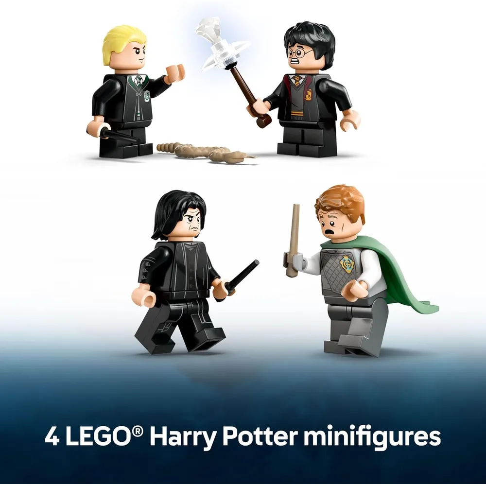 Lego Harry Potter Castillo de Hogwarts Club de Duelos, juguete de construcción