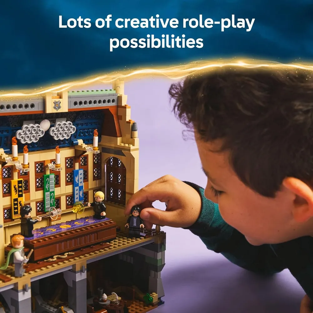 Lego Harry Potter Castillo de Hogwarts Club de Duelos, juguete de construcción