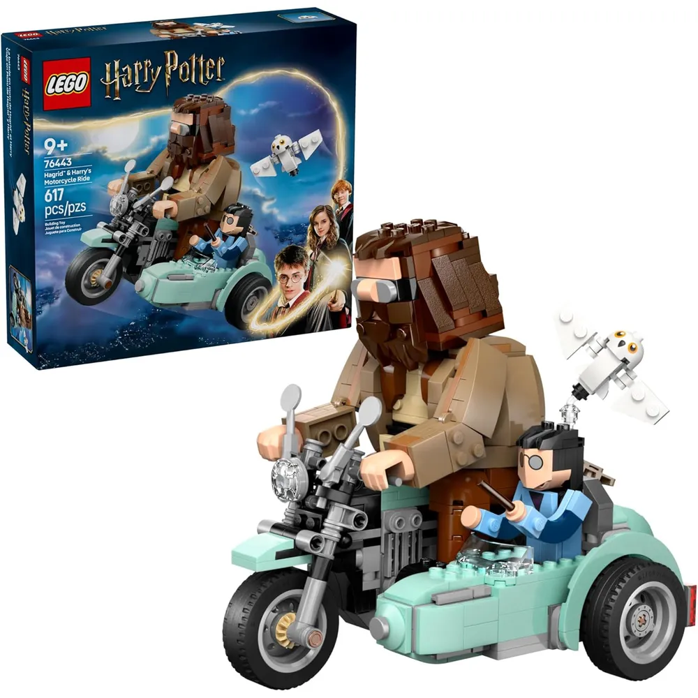 LEGO HARRY POTTER MOTO DE HAGRID Y HARRY