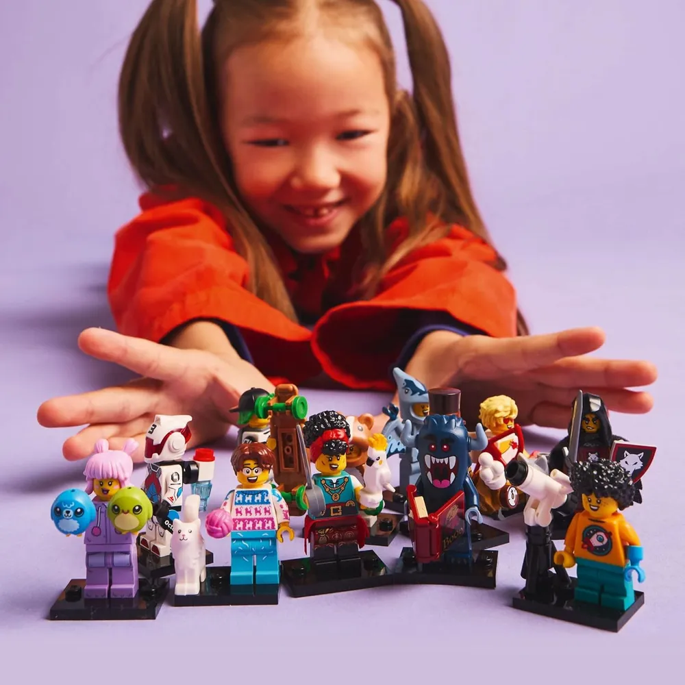 Lego Serie 27 Pack de 6 minifiguras, figuras coleccionables, caja sorpresa