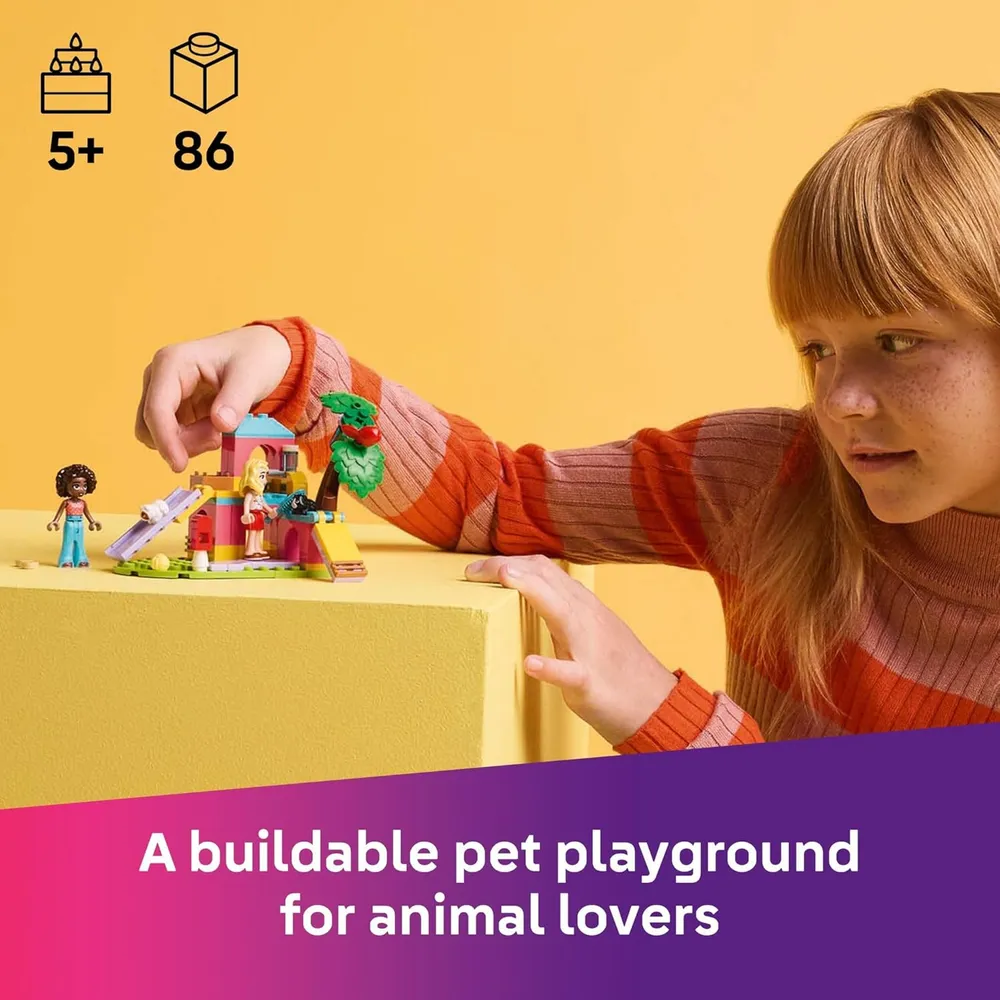Lego Friends Parque de juegos para cobayas, set de construcción con minimuñecas