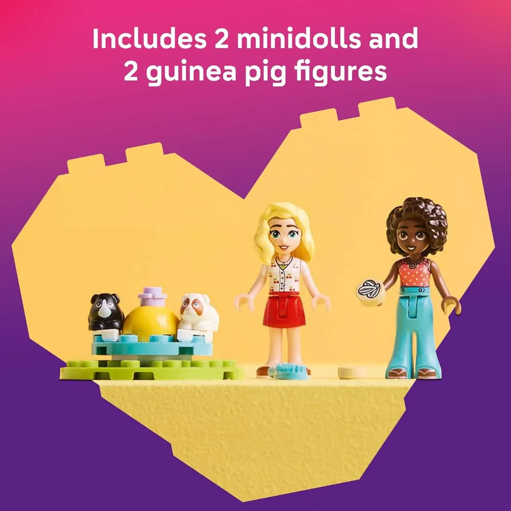 Lego Friends Parque de juegos para cobayas, set de construcción con minimuñecas