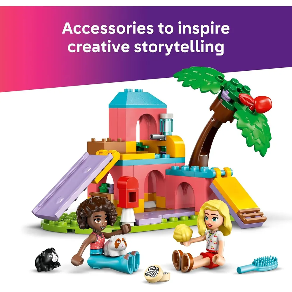 Lego Friends Parque de juegos para cobayas, set de construcción con minimuñecas