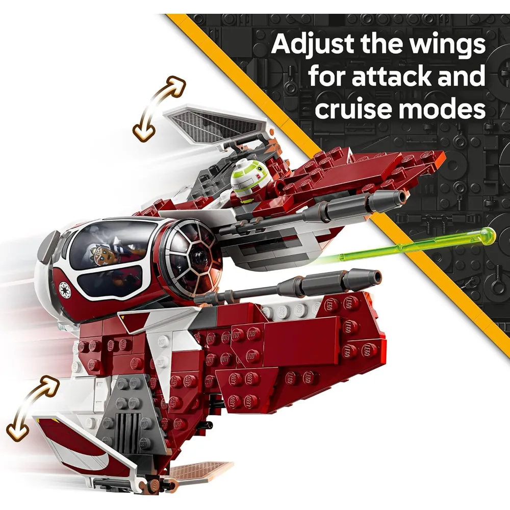 LEGO STAR WARS THE CLONE WARS NAVE INTERCEPTORA JEDI DE AHSOKA