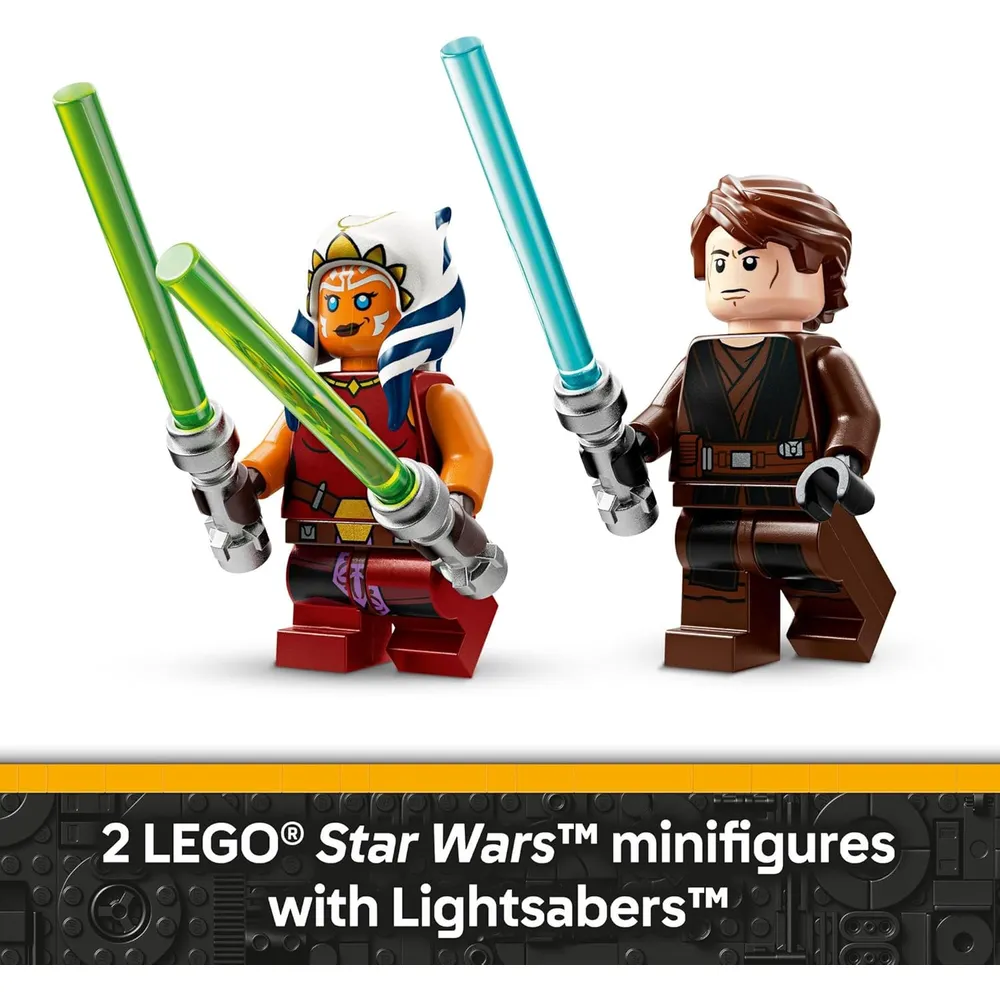 LEGO STAR WARS THE CLONE WARS NAVE INTERCEPTORA JEDI DE AHSOKA