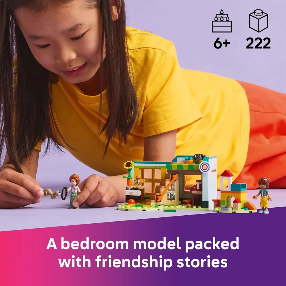 Lego Friends Habitación de Otoño, set de construcción con minimuñecas y animales