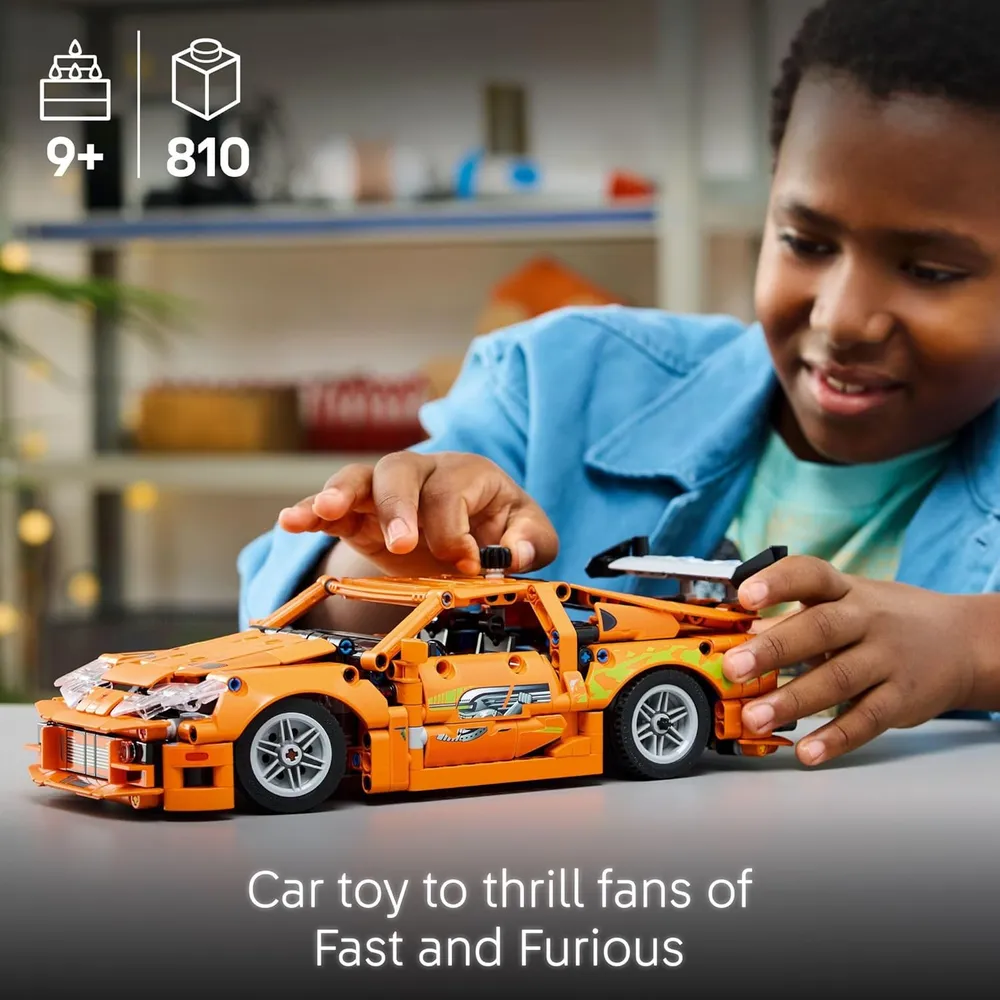 LEGO TECHNIC TOYOTA SUPRA MK4 RÁPIDOS Y FURIOSOS COCHE DE CONSTRUCCIÓN