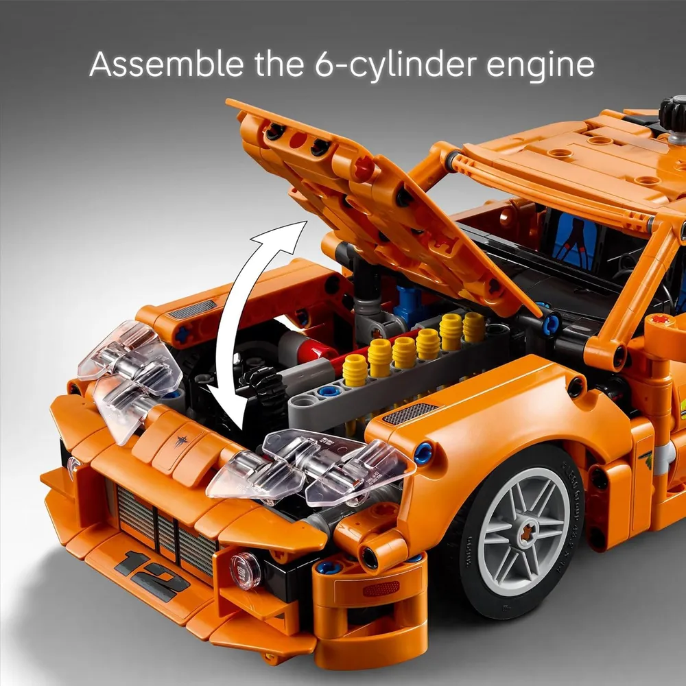 LEGO TECHNIC TOYOTA SUPRA MK4 RÁPIDOS Y FURIOSOS COCHE DE CONSTRUCCIÓN