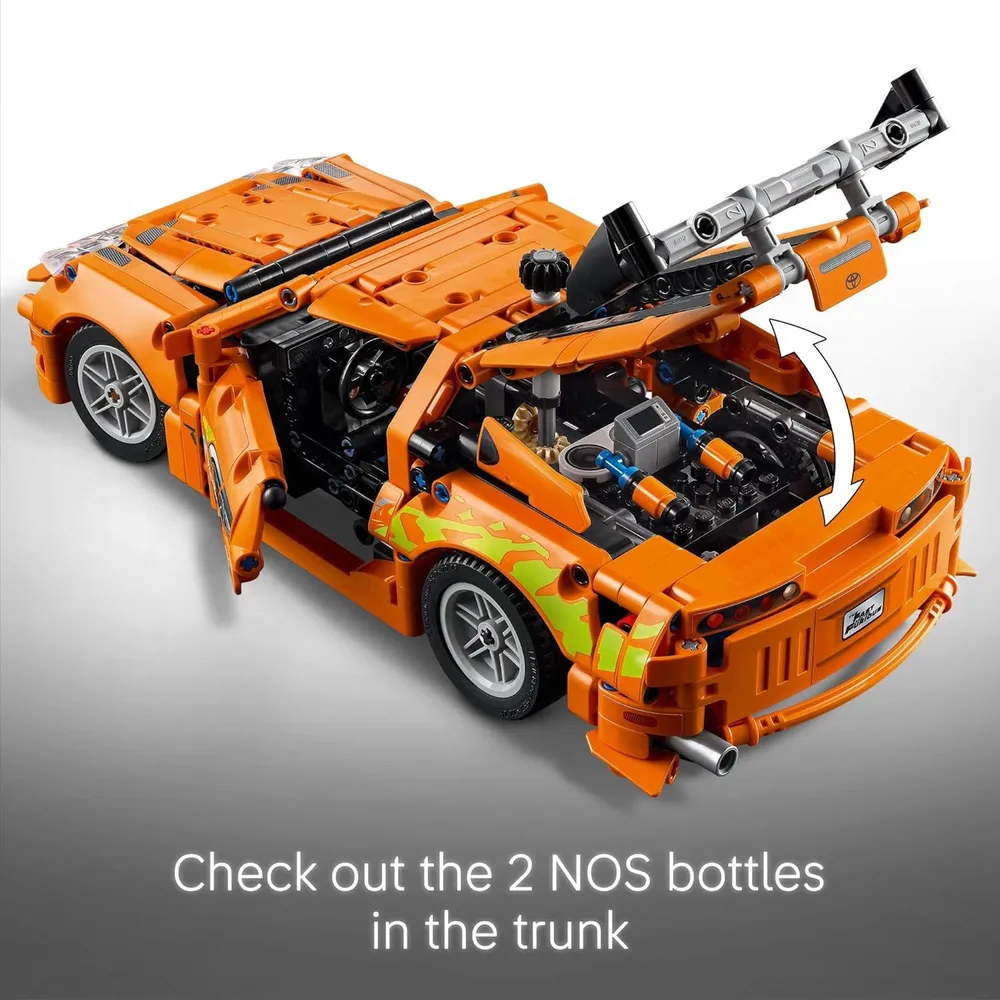 LEGO TECHNIC TOYOTA SUPRA MK4 RÁPIDOS Y FURIOSOS COCHE DE CONSTRUCCIÓN
