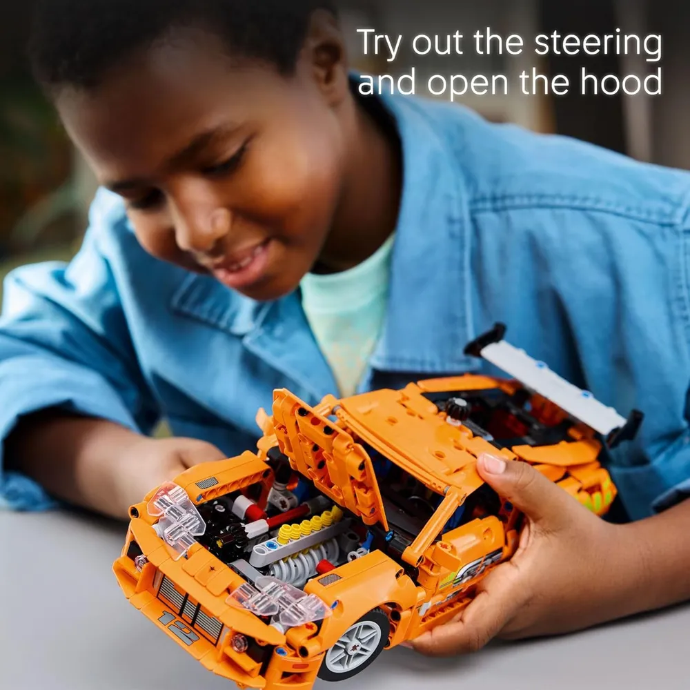 LEGO TECHNIC TOYOTA SUPRA MK4 RÁPIDOS Y FURIOSOS COCHE DE CONSTRUCCIÓN