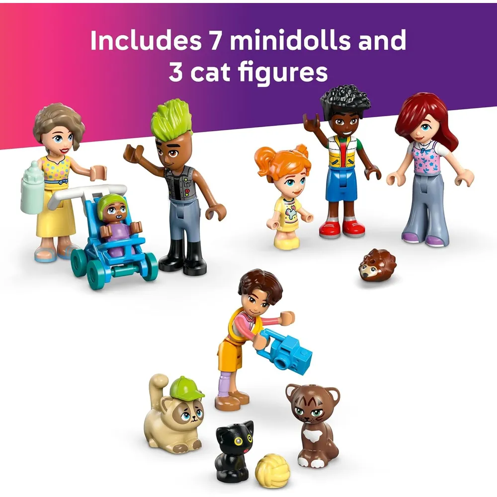 Lego Friends Heartlake City Casa de muñecas, set de construcción con apartamentos y tiendas