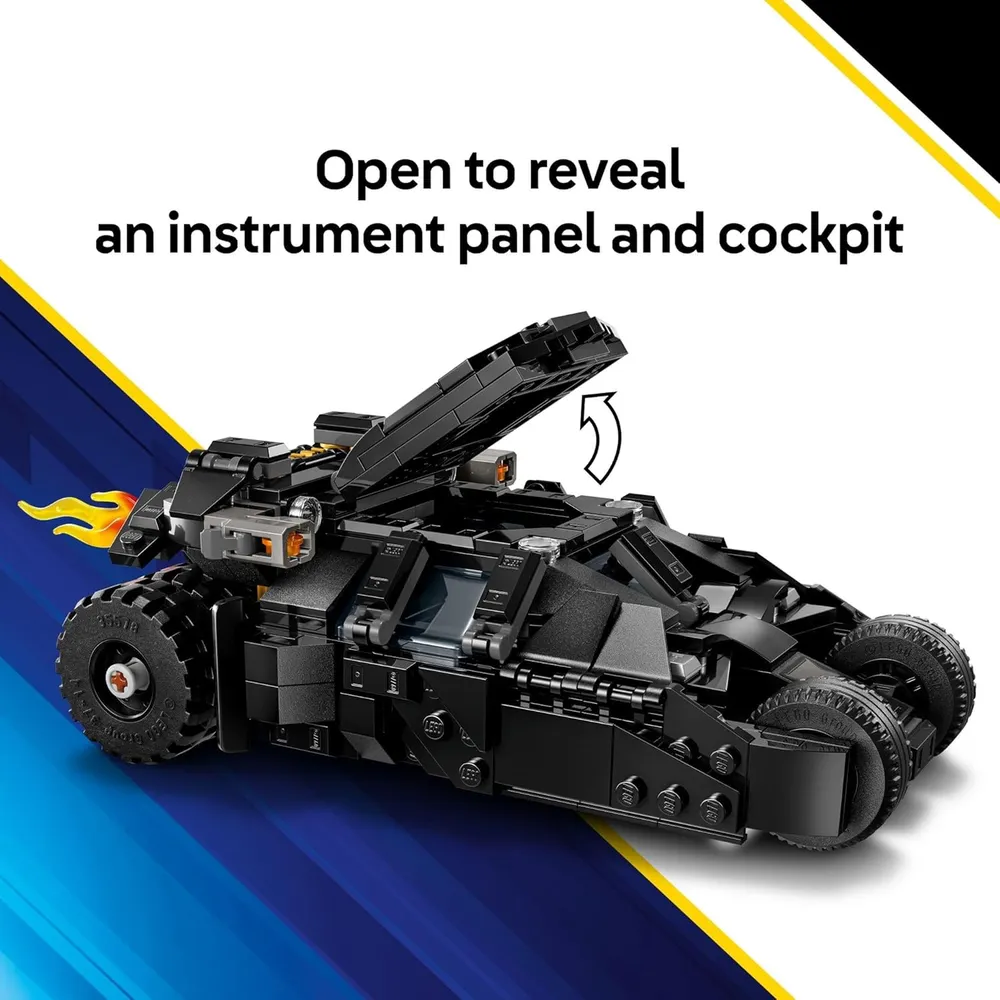 LEGO DC BATMAN TUMBLER VS DOS CARAS Y JOKER SET BATMÓVIL EL CABALLERO OSCURO