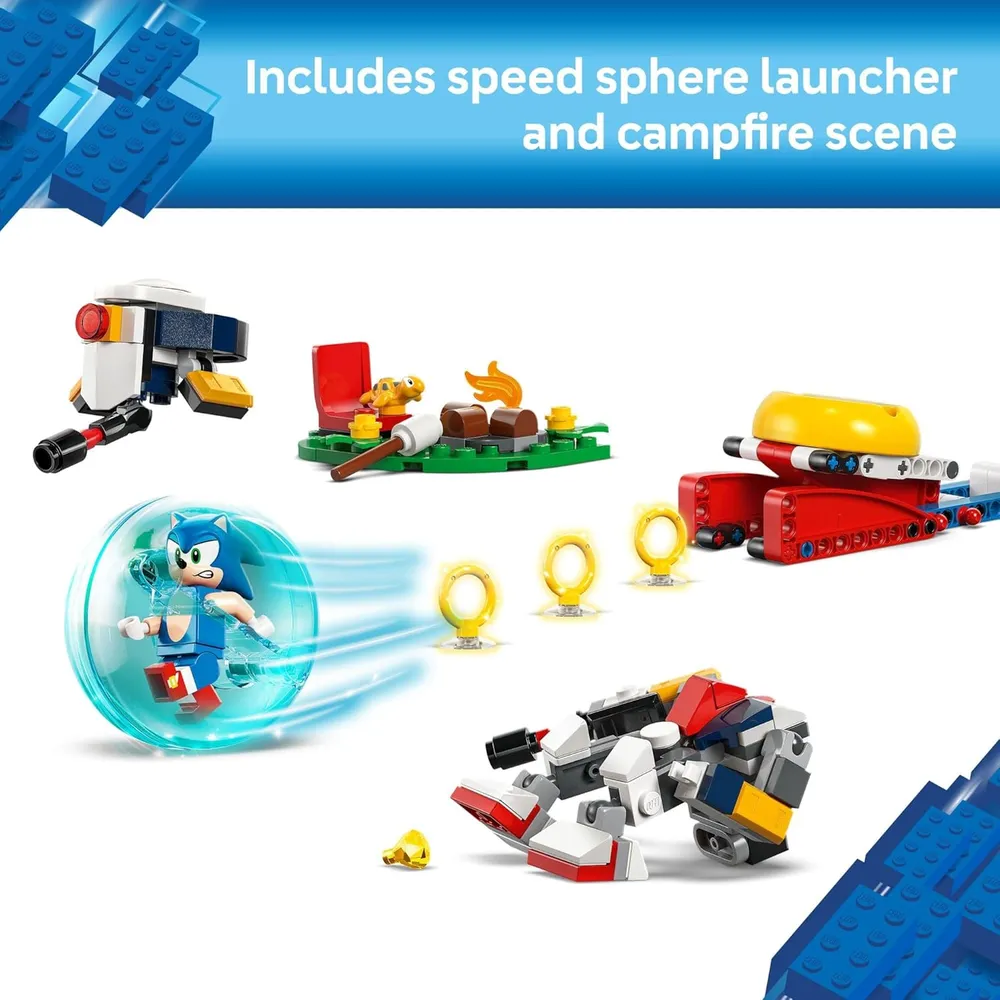 LEGO SONIC THE HEDGEHOG SONIC'S CAMPFIRE CLASH
