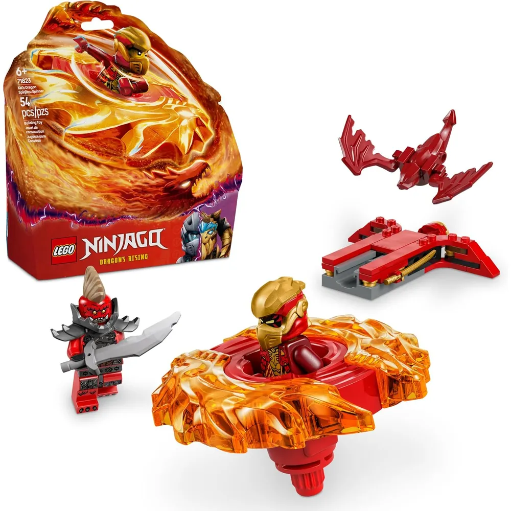 LEGO NINJAGO SPINJITZU DRAGÓN DE KAI CON ESPADA GIRATORIA