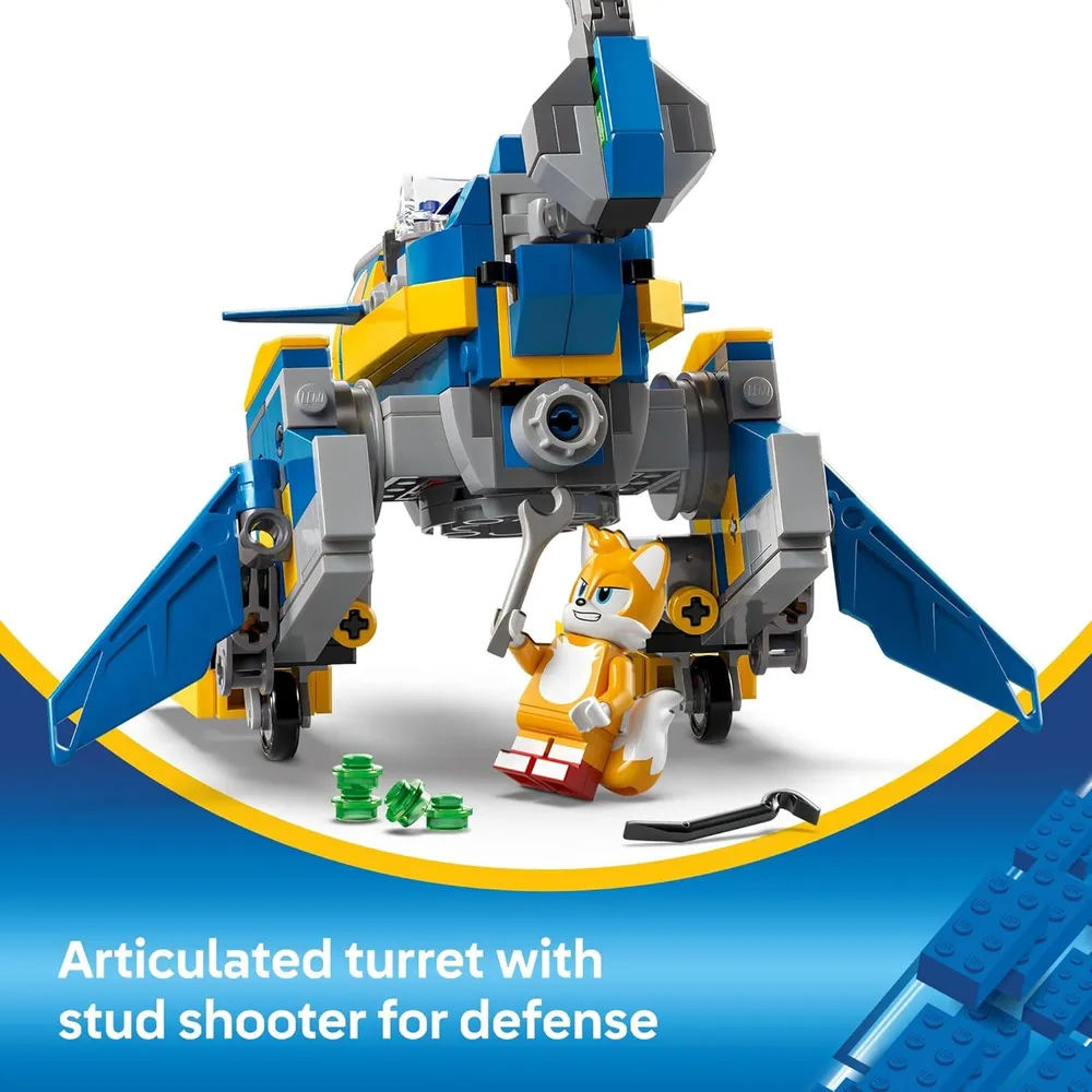 LEGO SONIC THE HEDGEHOG CYCLONE VS METAL SONIC CON MINIFIGURAS