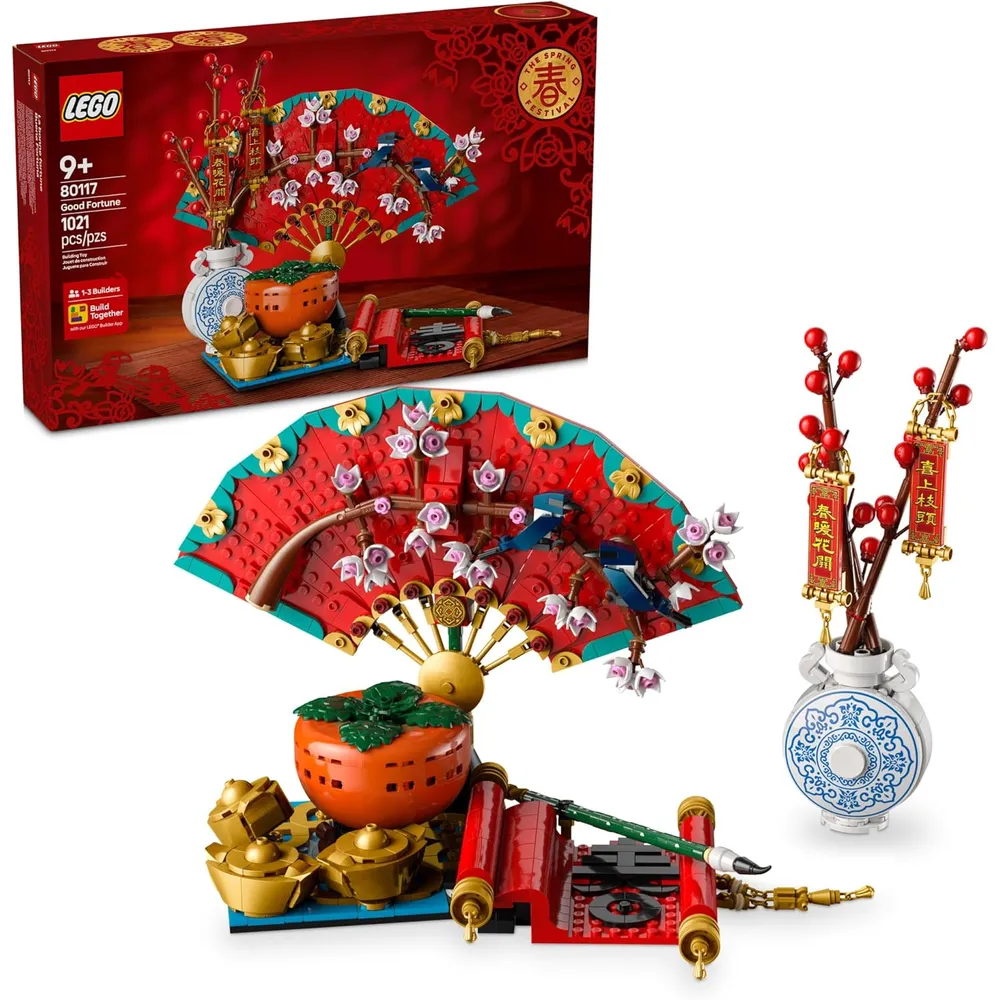 Lego Fiesta de la Primavera, juguete educativo y didáctico para exhibir
