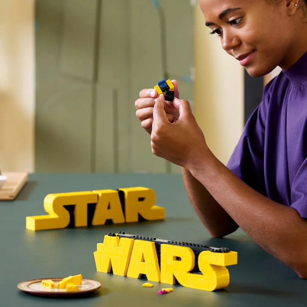 LEGO STAR WARS LOGOTIPO BLOQUES COLECCIONABLES