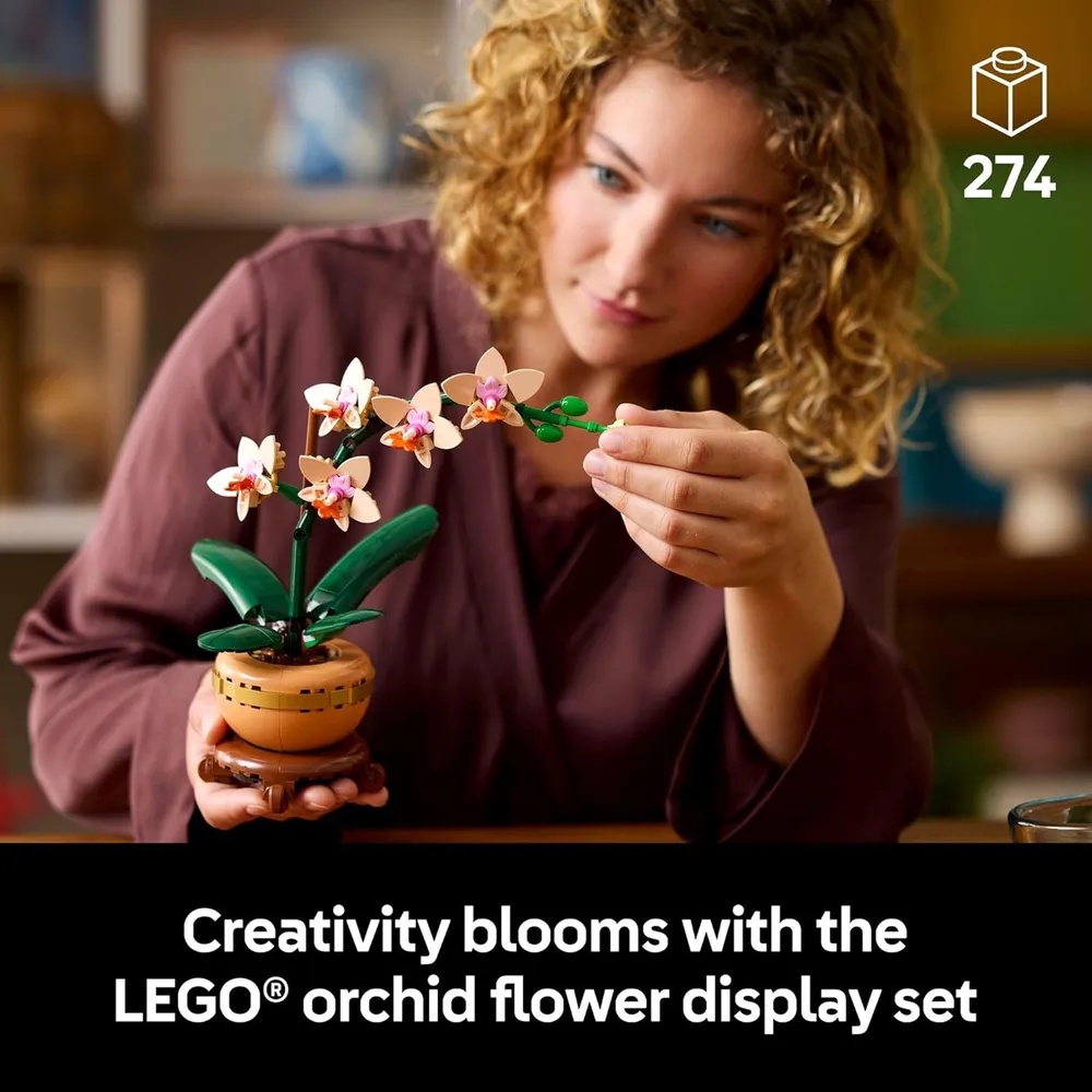 LEGO BOTANICALS MINI ORQUÍDEAS