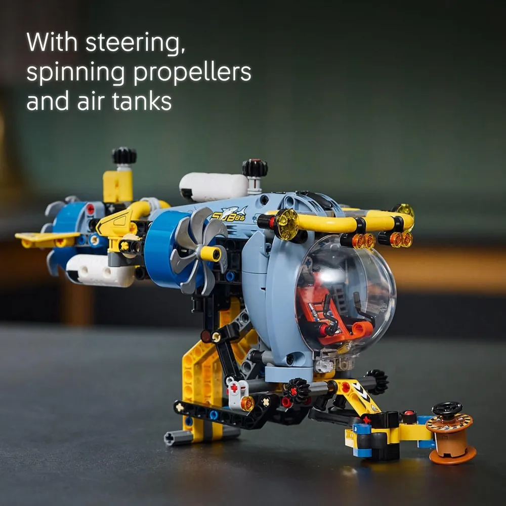 LEGO TECHNIC SUBMARINO DE INVESTIGACIÓN DE AGUAS PROFUNDAS