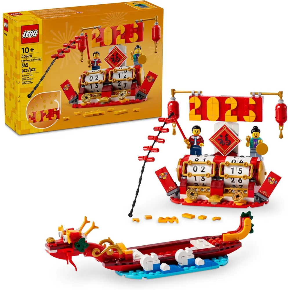 LEGO CALENDARIO FESTIVO AÑO NUEVO LUNAR Y FESTIVAL