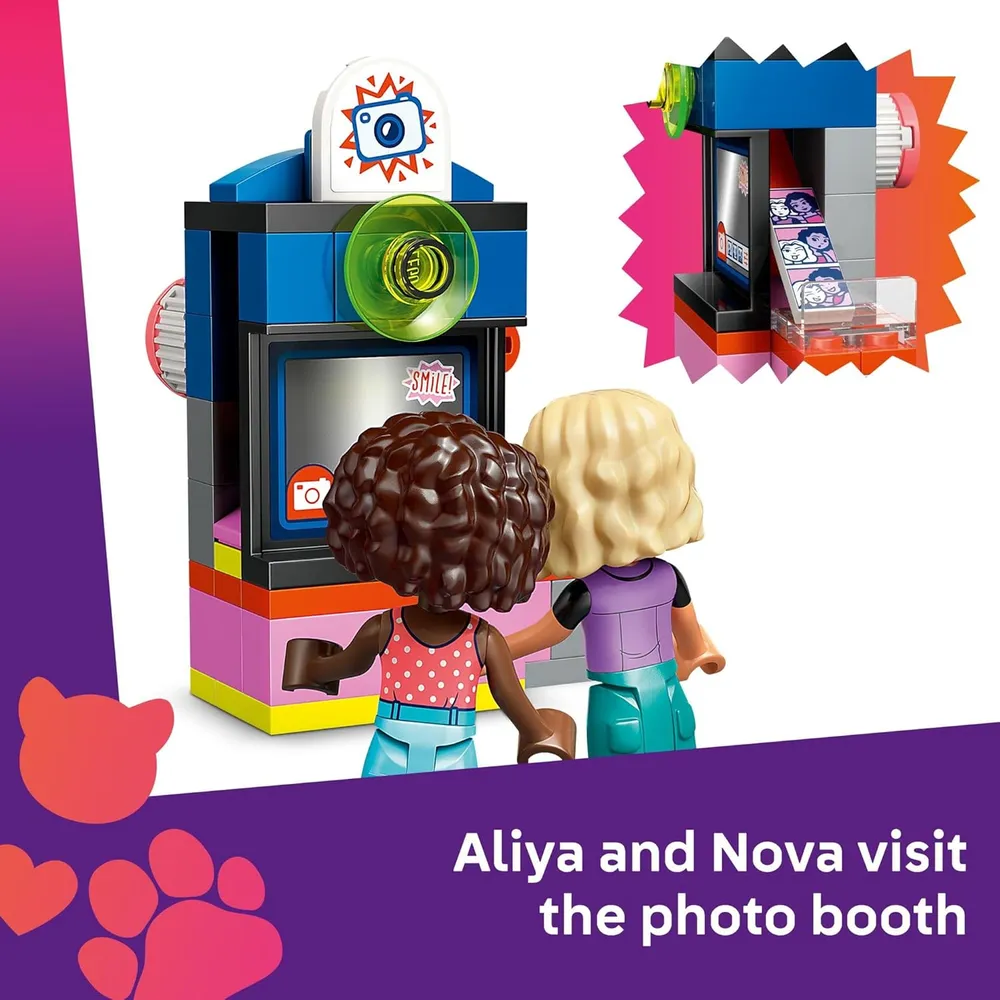 Lego Friends Peluquería y tienda de accesorios, incluye 3 minimuñecas