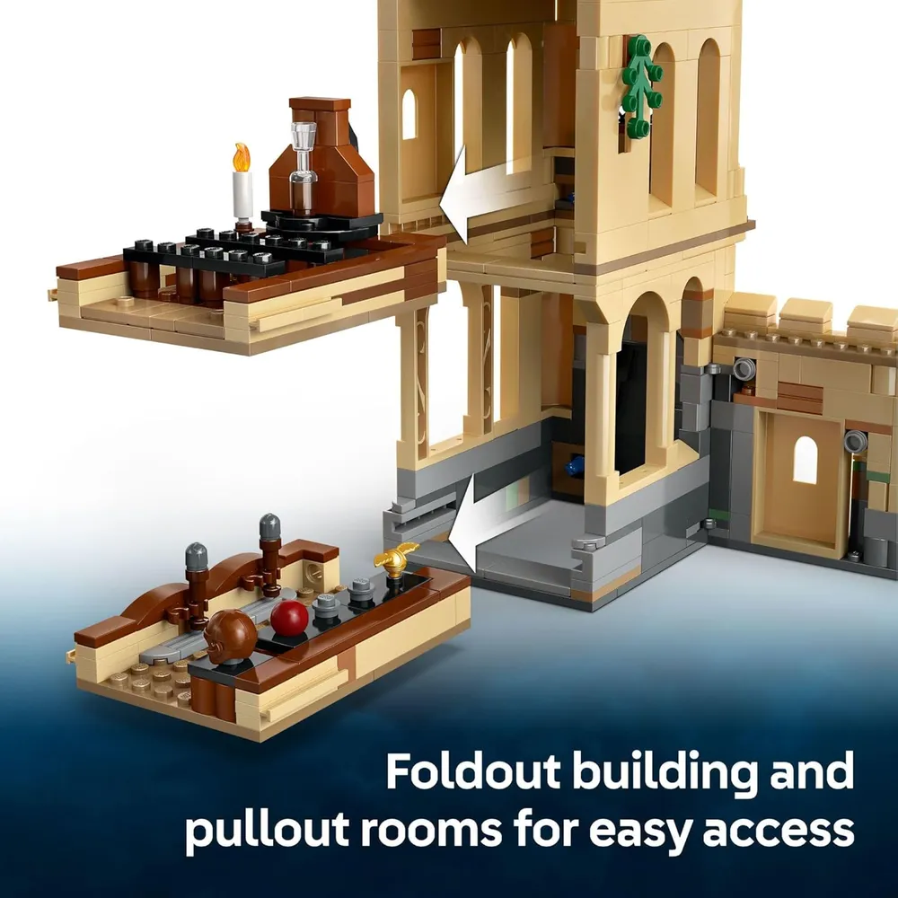 Lego Harry Potter Castillo de Hogwarts, juguete de construcción mágico